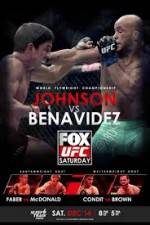 Watch UFC On Fox Johnson vs Benavidez II M4ufreemovies