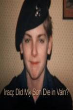 Watch Iraq: Did My Son Die In Vain? M4ufreemovies