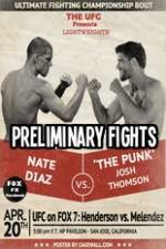 Watch UFC on Fox 7: Henderson vs. Melendez Preliminary Fights M4ufreemovies