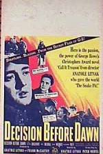 Watch Decision Before Dawn M4ufreemovies