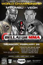 Watch Bellator 91 Christian M’Pumbu vs. Attila Vegh M4ufreemovies