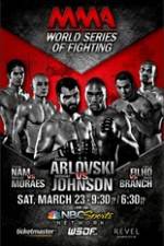 Watch World Series of Fighting 2 Arlovski vs Johnson M4ufreemovies