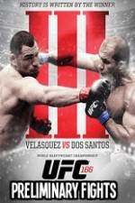Watch UFC 166: Velasquez vs. Dos Santos III Preliminary Fights M4ufreemovies