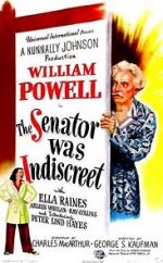 Watch The Senator Was Indiscreet M4ufreemovies